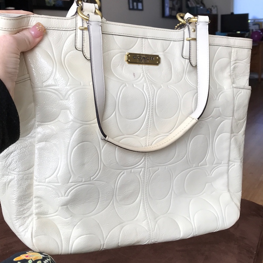 Summer Coach Leather Purse